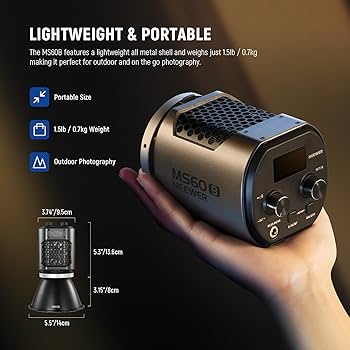 【新品】NEEWER MS60B LEDビデオライト 6カラーディフューザー Amazon.com : NEEWER MS60B LED Video Light with 6 Color